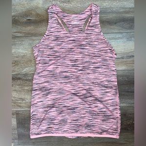 women’s medium pink workout tank top